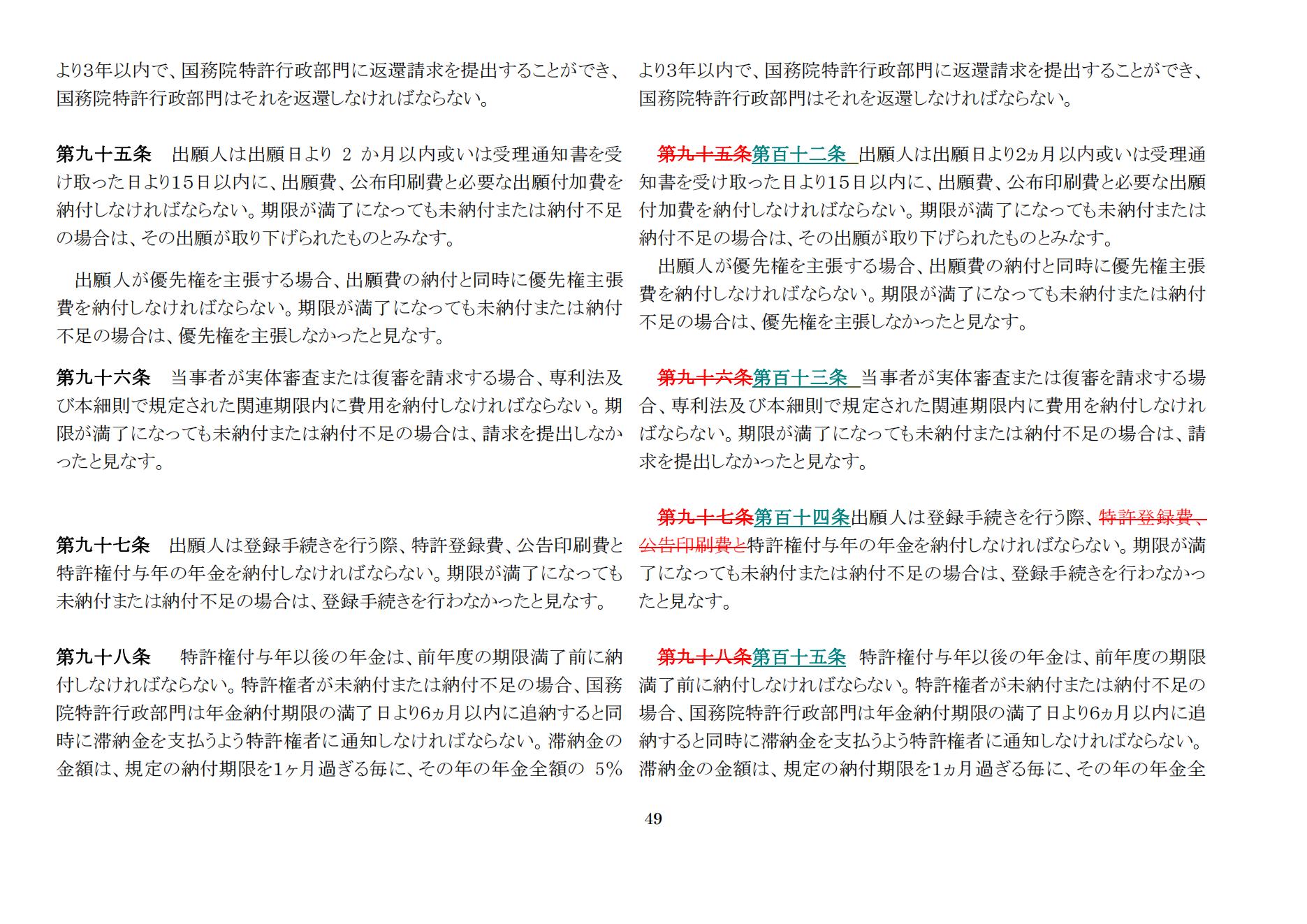中華人民共和国専利法実施細則（新旧対照表） (2024.1)_48.jpg
